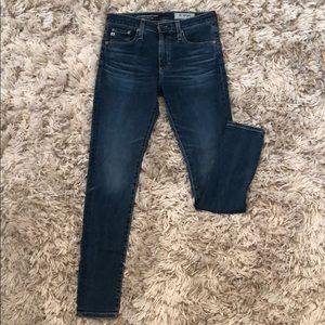 AG The Farrah High Waist Skinny Ankle